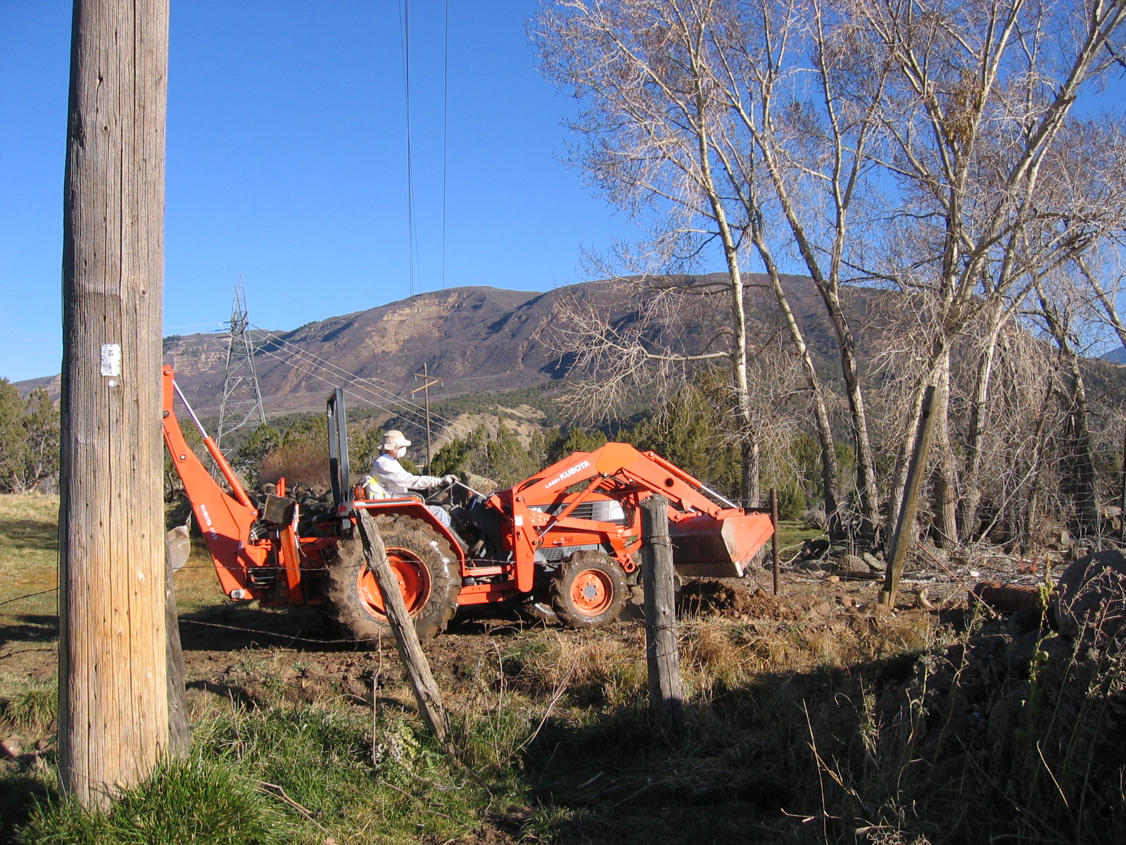 More Elk Fence Work