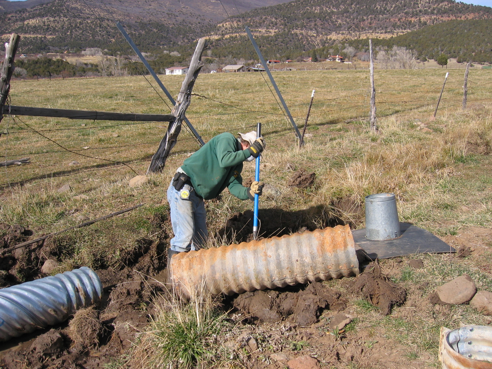 New Ditch Section