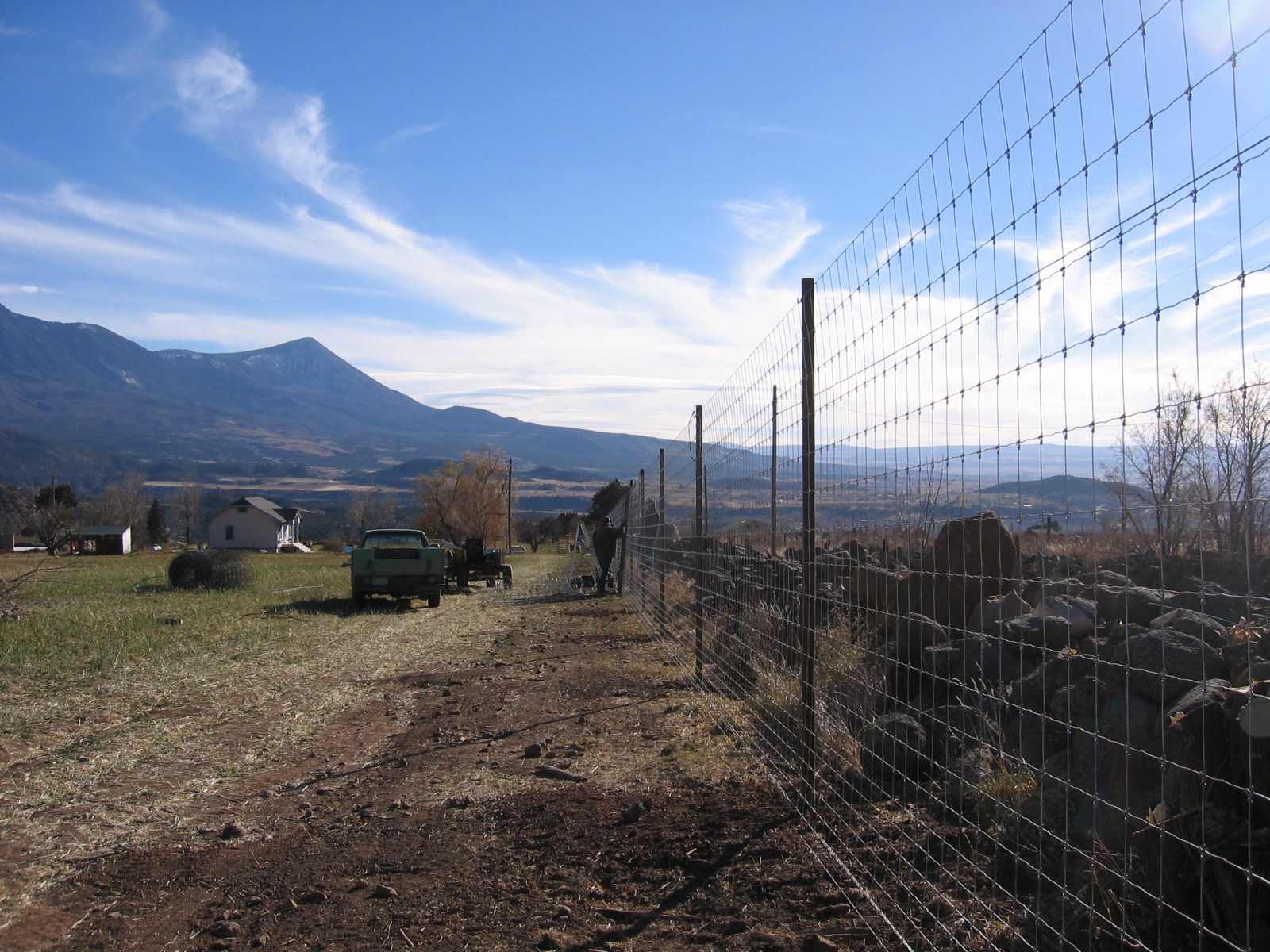 Elk Fence Wire Up