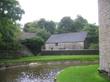 This building was originally part of the Nunney Castle grounds.