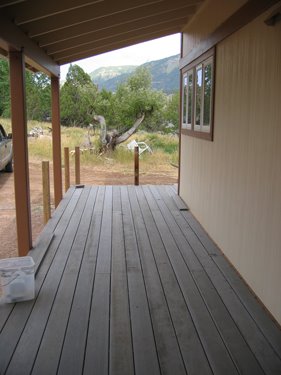 The new deck is looking great!