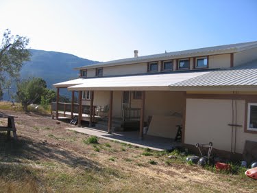 Another look at the new porch. 