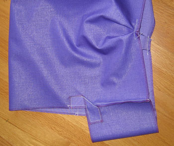 A close-up shot of an inside-out sheep coat.