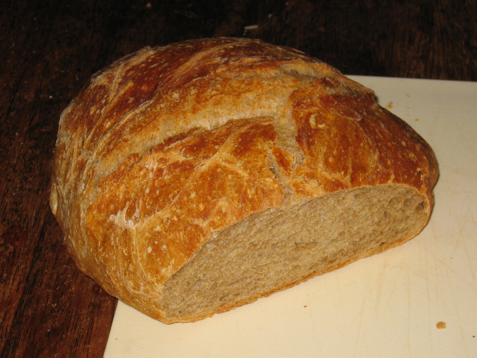 Version 1 of the bread experiment.