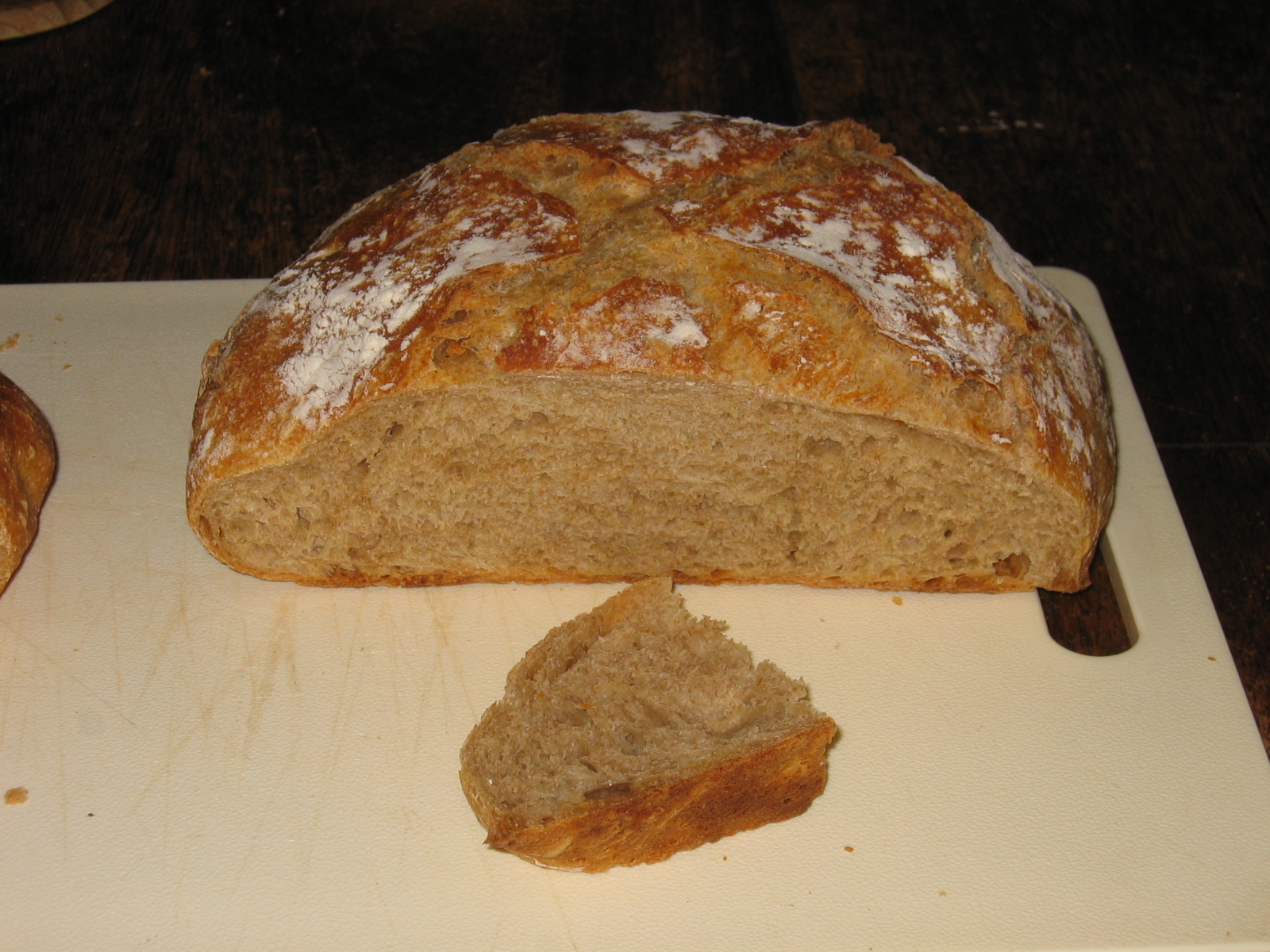 Version 2 of the bread experiment.