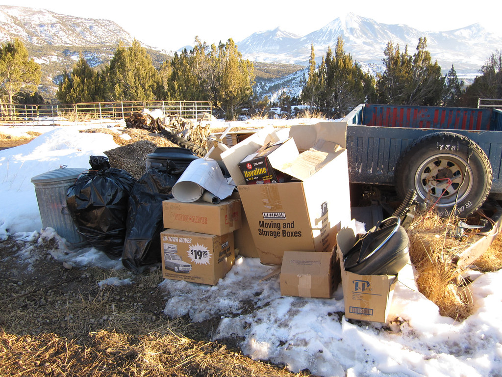 Waiting for Trash Day