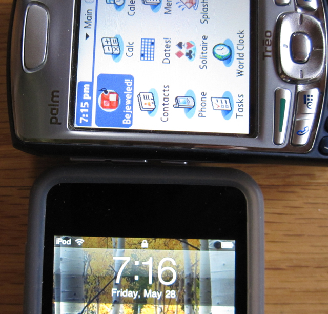 iPod or Treo